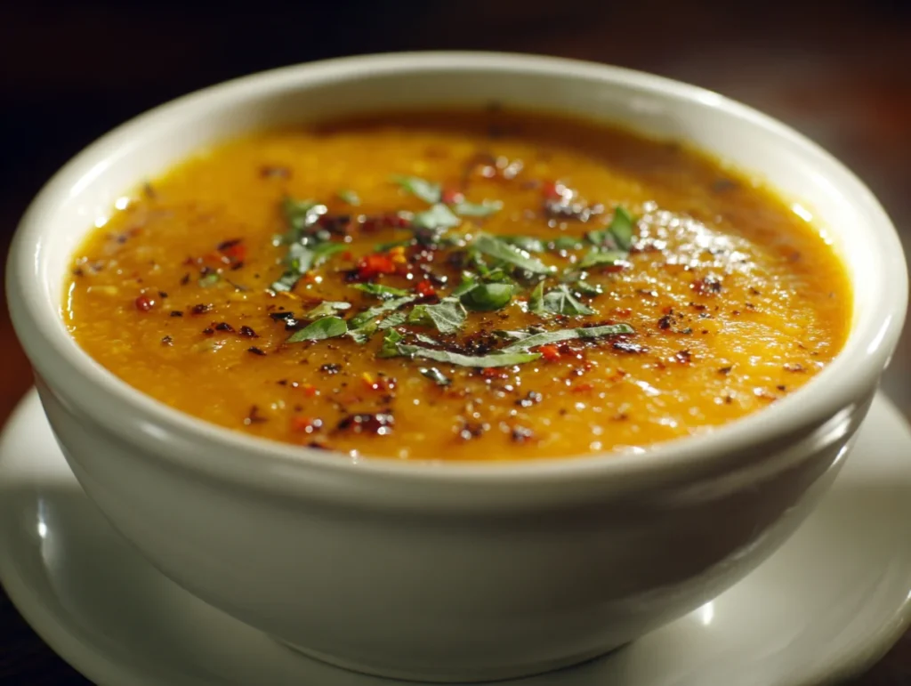 red lentil soup