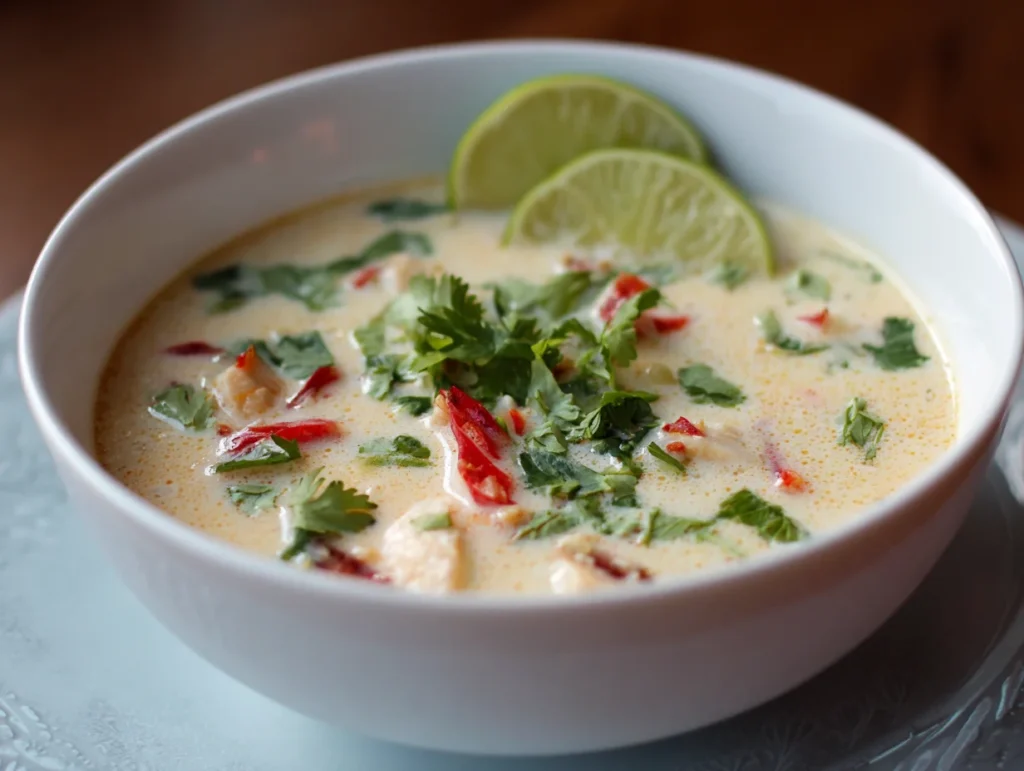 thai coconut soup
