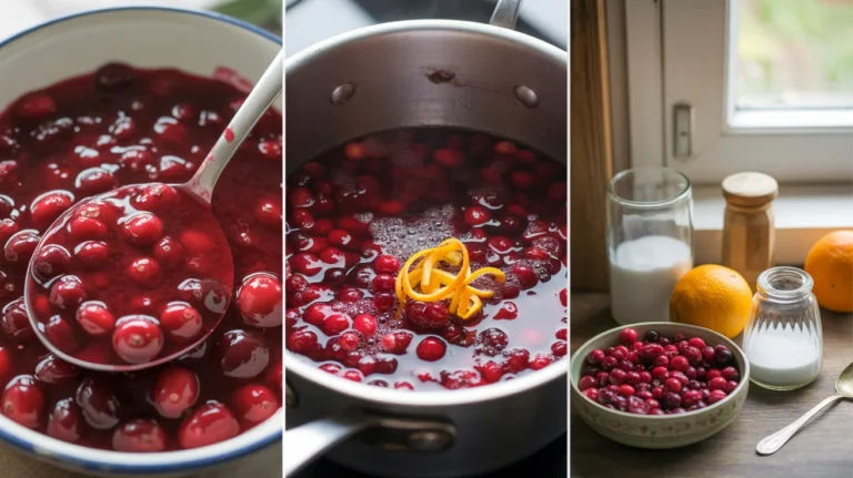 Homemade Fresh Cranberry Sauce Recipe